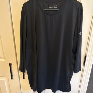 XXL Black Under Armour Work out 3/4 sleeve shirt